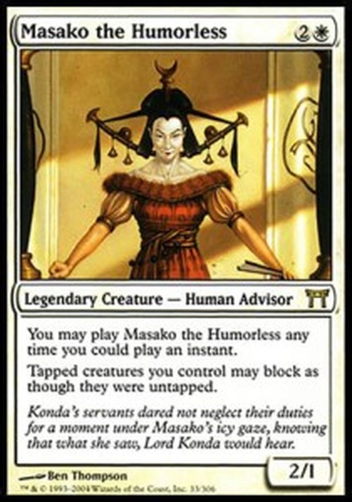 Magic: The Gathering Masako the Humorless