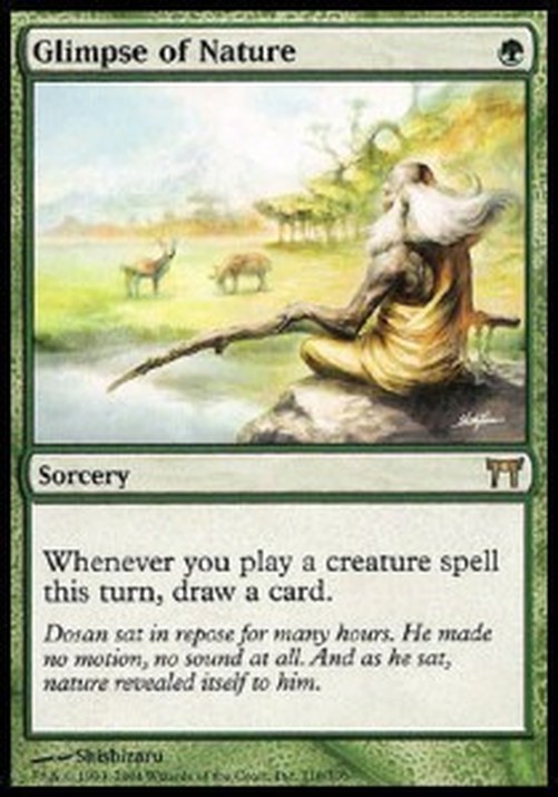 Magic: The Gathering Glimpse of Nature
