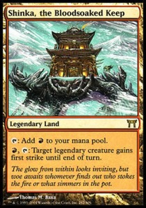 Magic: The Gathering Shinka, the Bloodsoaked Keep