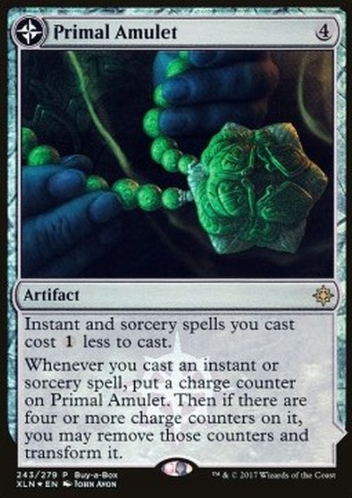 Magic: The Gathering Primal Amulet // Primal Wellspring