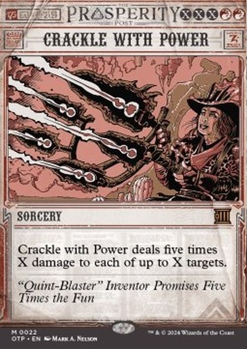 Magic: The Gathering Crackle with Power (V.1)