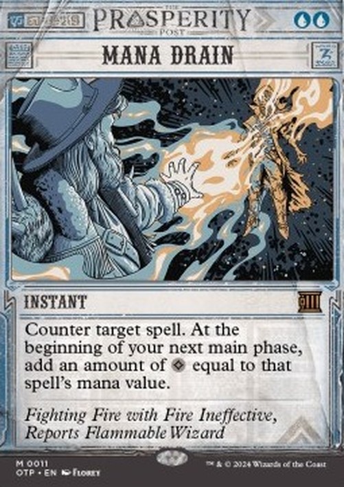 Magic: The Gathering Mana Drain (V.1)