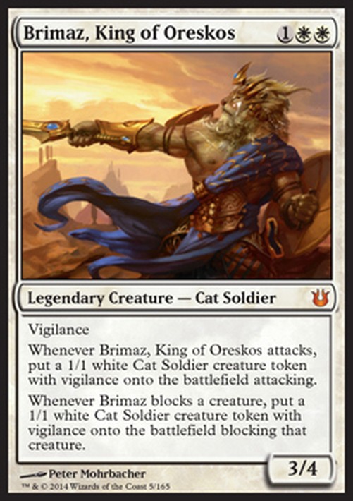 Magic: The Gathering Brimaz, King of Oreskos
