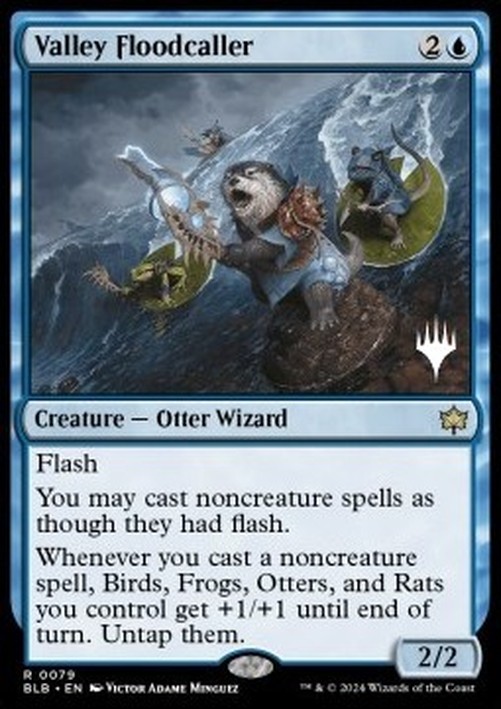 Magic: The Gathering Valley Floodcaller (V.2)