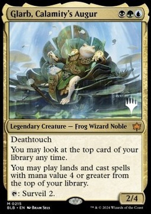 Magic: The Gathering Glarb, Calamity's Augur (V.2)