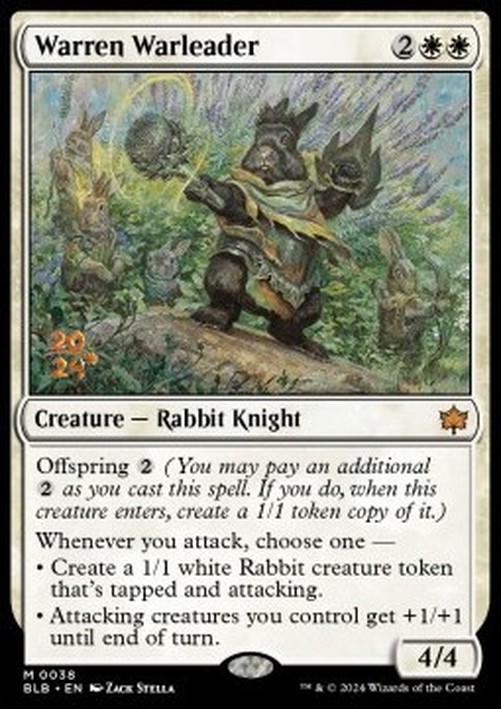 Magic: The Gathering Warren Warleader (V.1)