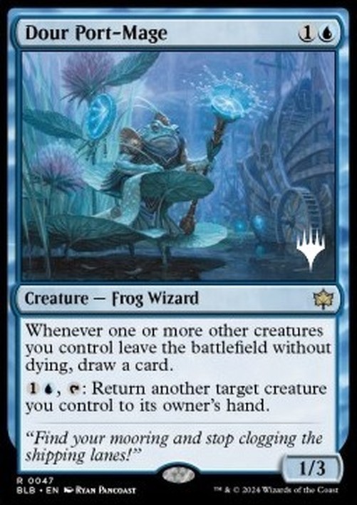 Magic: The Gathering Dour Port-Mage (V.2)