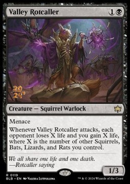 Magic: The Gathering Valley Rotcaller (V.1)