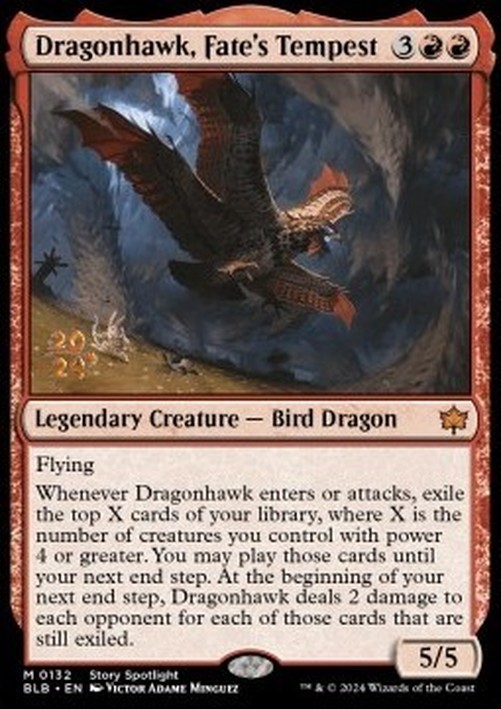 Magic: The Gathering Dragonhawk, Fate's Tempest (V.1)