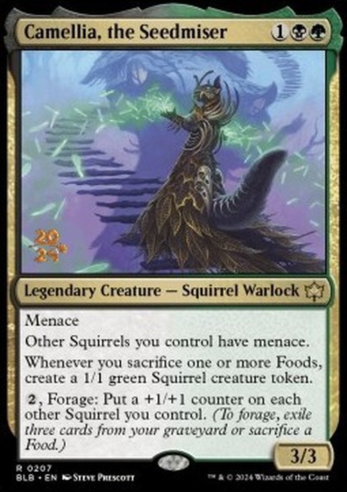 Magic: The Gathering Camellia, the Seedmiser (V.1)