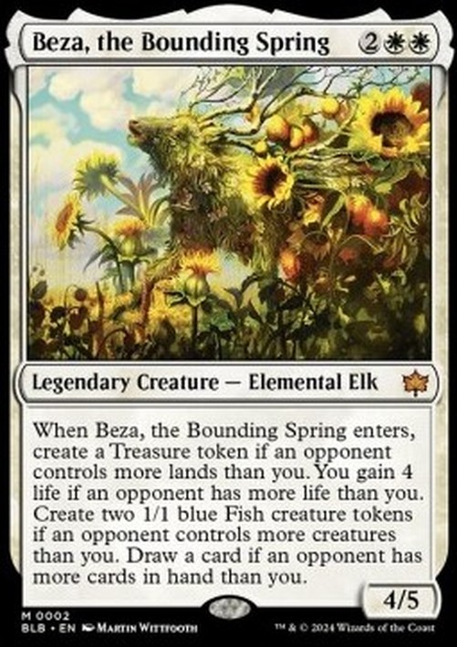 Magic: The Gathering Beza, the Bounding Spring