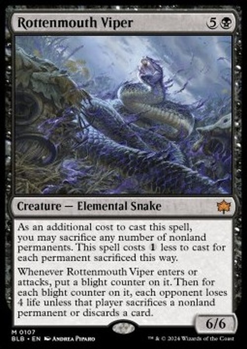 Magic: The Gathering Rottenmouth Viper