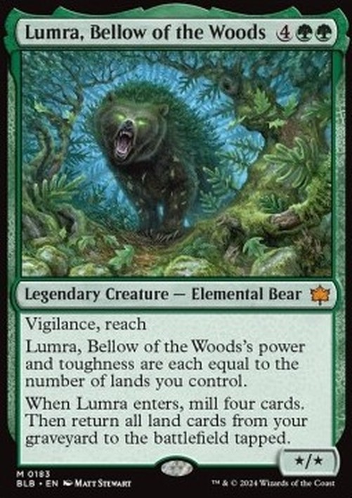 Magic: The Gathering Lumra, Bellow of the Woods