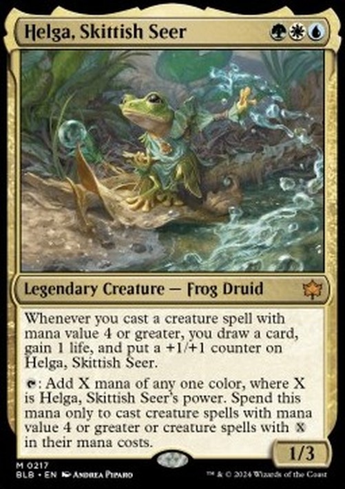 Magic: The Gathering Helga, Skittish Seer