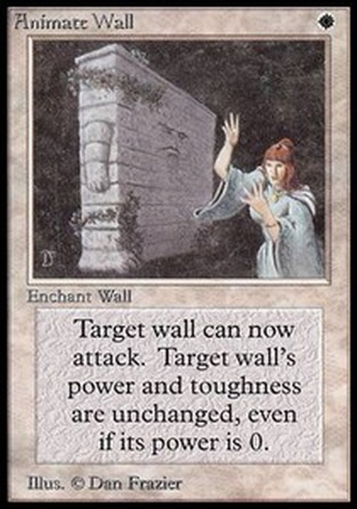 Magic: The Gathering Animate Wall