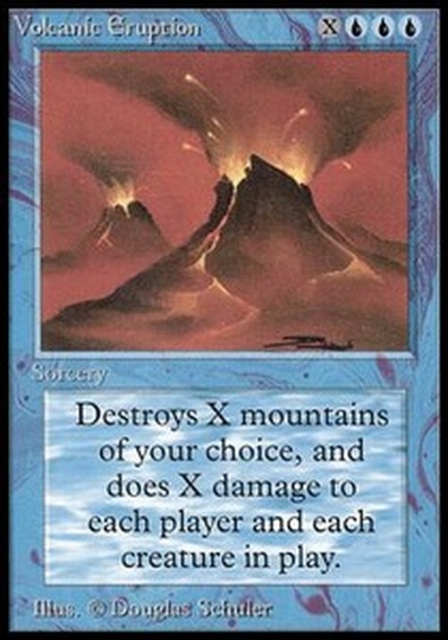 Magic: The Gathering Volcanic Eruption