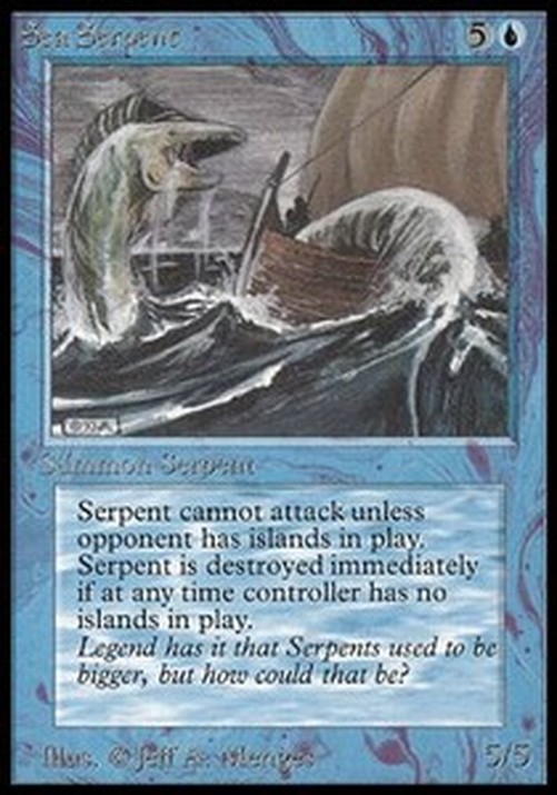 Magic: The Gathering Sea Serpent