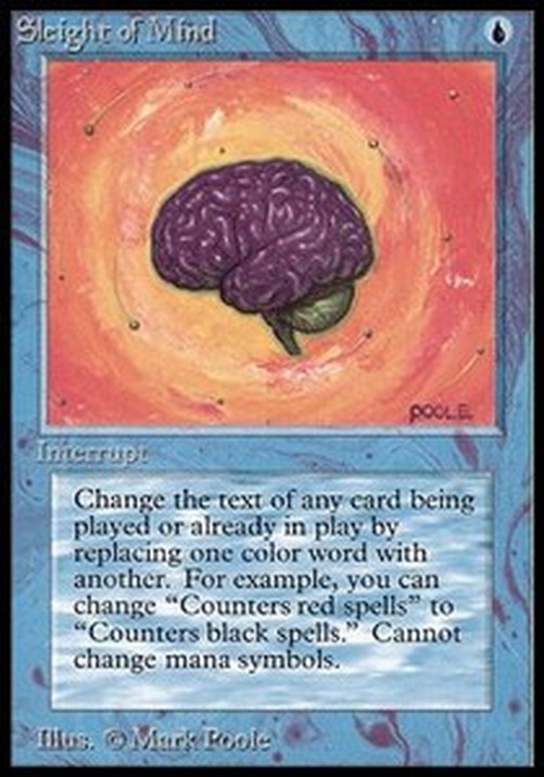 Magic: The Gathering Sleight of Mind