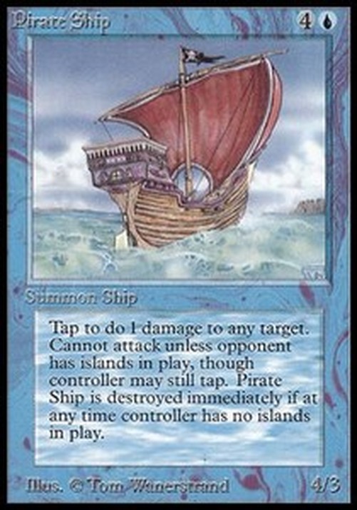 Magic: The Gathering Pirate Ship