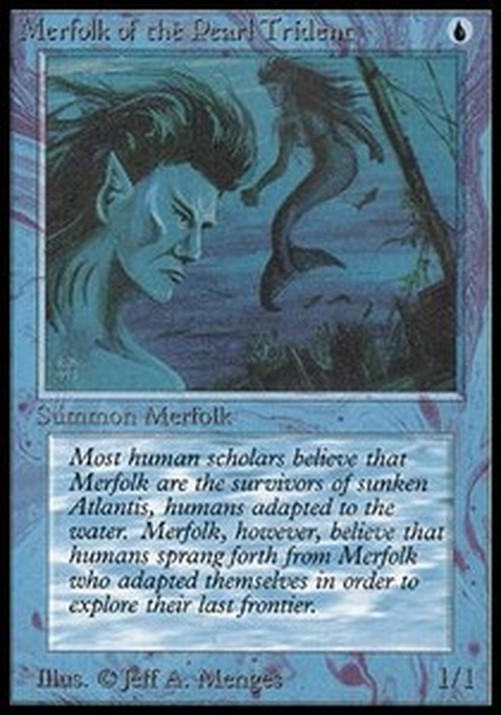 Magic: The Gathering Merfolk of the Pearl Trident