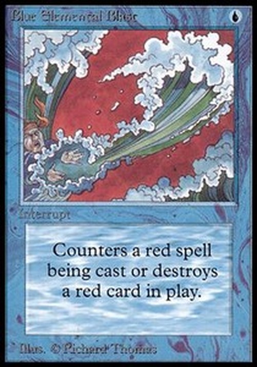 Magic: The Gathering Blue Elemental Blast