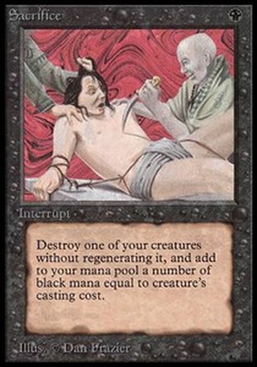 Magic: The Gathering Sacrifice