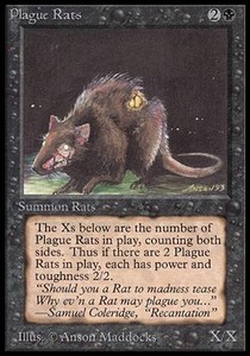 Magic: The Gathering Plague Rats