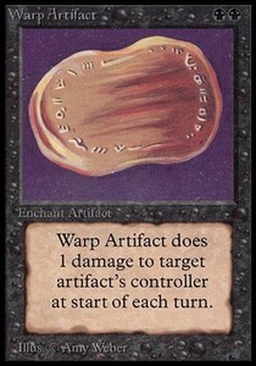 Magic: The Gathering Warp Artifact