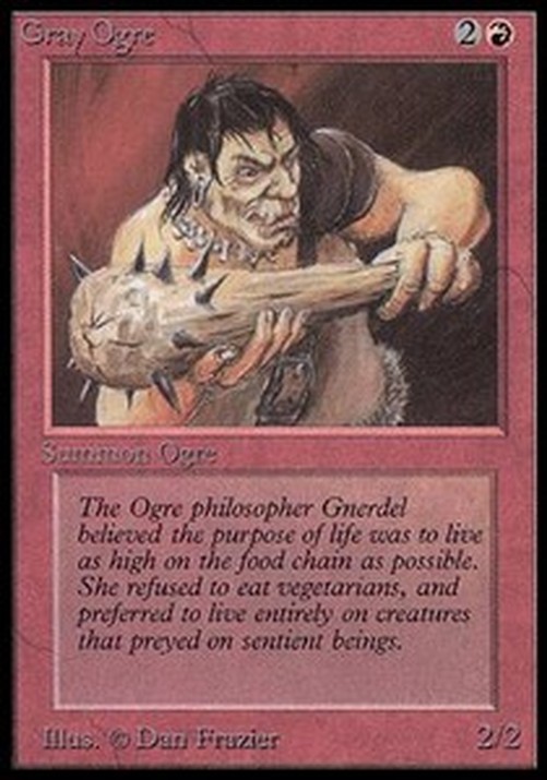 Magic: The Gathering Gray Ogre