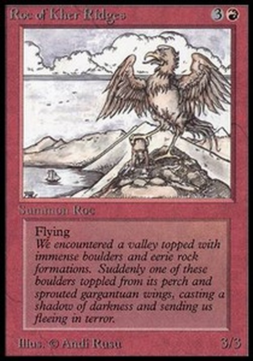Magic: The Gathering Roc of Kher Ridges