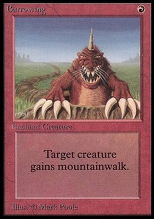 Magic: The Gathering Burrowing