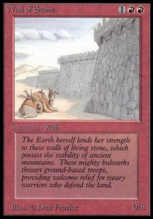 Magic: The Gathering Wall of Stone