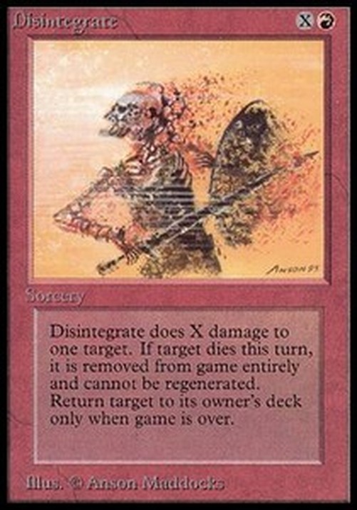 Magic: The Gathering Disintegrate