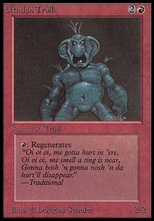 Magic: The Gathering Uthden Troll