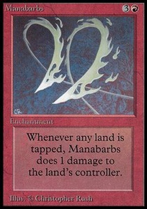 Magic: The Gathering Manabarbs