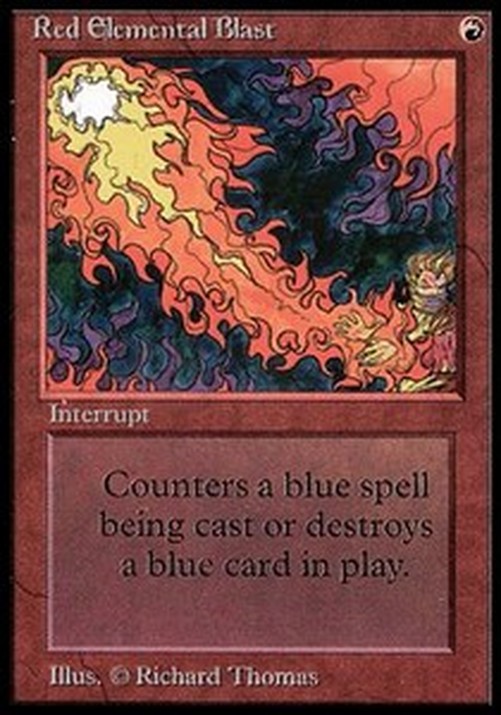 Magic: The Gathering Red Elemental Blast