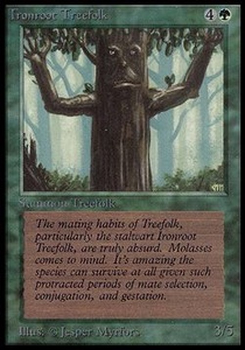 Magic: The Gathering Ironroot Treefolk