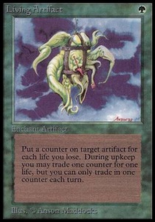 Magic: The Gathering Living Artifact