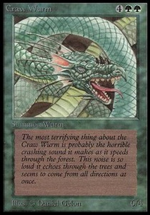 Magic: The Gathering Craw Wurm