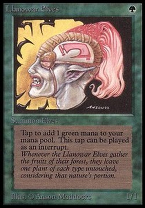 Magic: The Gathering Llanowar Elves