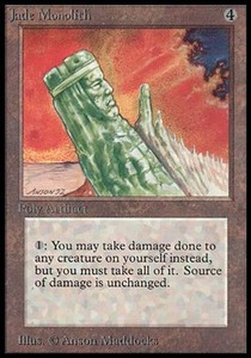 Magic: The Gathering Jade Monolith