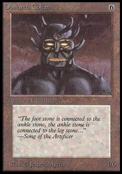 Magic: The Gathering Obsianus Golem