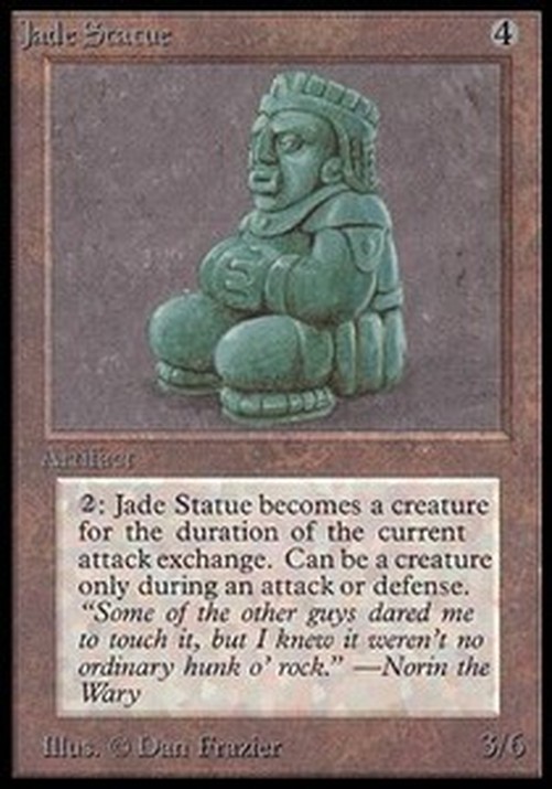 Magic: The Gathering Jade Statue