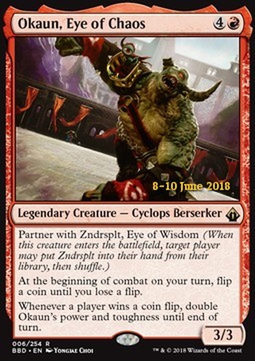Magic: The Gathering Okaun, Eye of Chaos