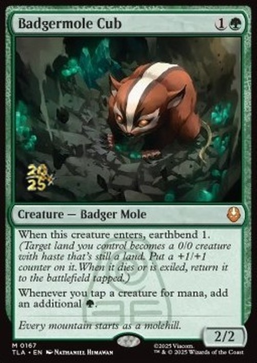 Magic: The Gathering Badgermole Cub