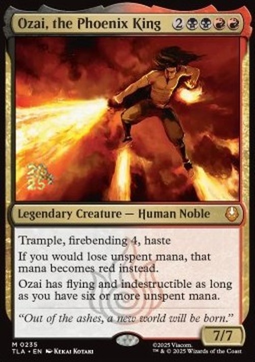 Magic: The Gathering Ozai, the Phoenix King