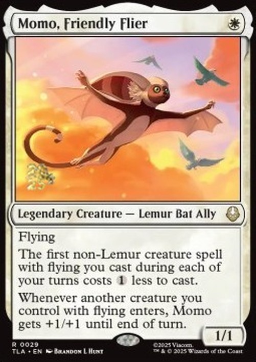Magic: The Gathering Momo, Friendly Flier (V.1)