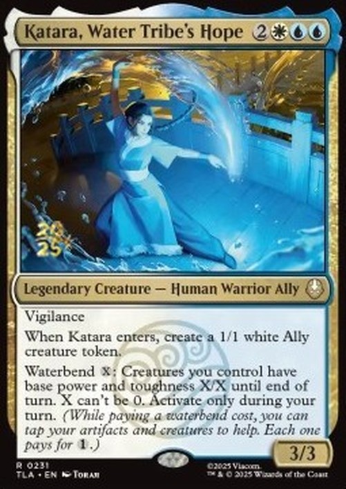 Magic: The Gathering Katara, Water Tribe's Hope
