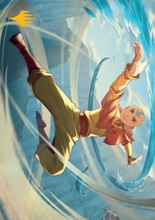 Magic: The Gathering Art Series: Aang, Swift Savior (V.2)