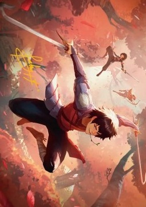 Magic: The Gathering Art Series: Jet, Freedom Fighter (V.2)